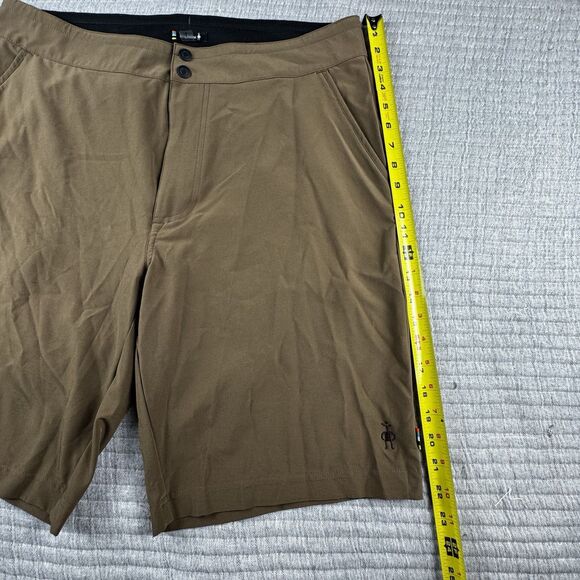 Smart Wool Merino Sport Short Mens L Brown 10" LL Lightweight Outdoors - Picture 2 of 10